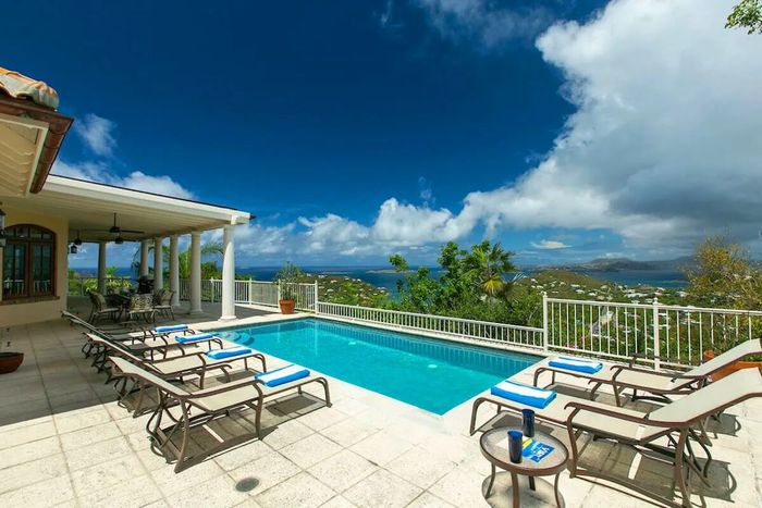 Marbella Villa sits on a hillside in Virgin Grand Estates